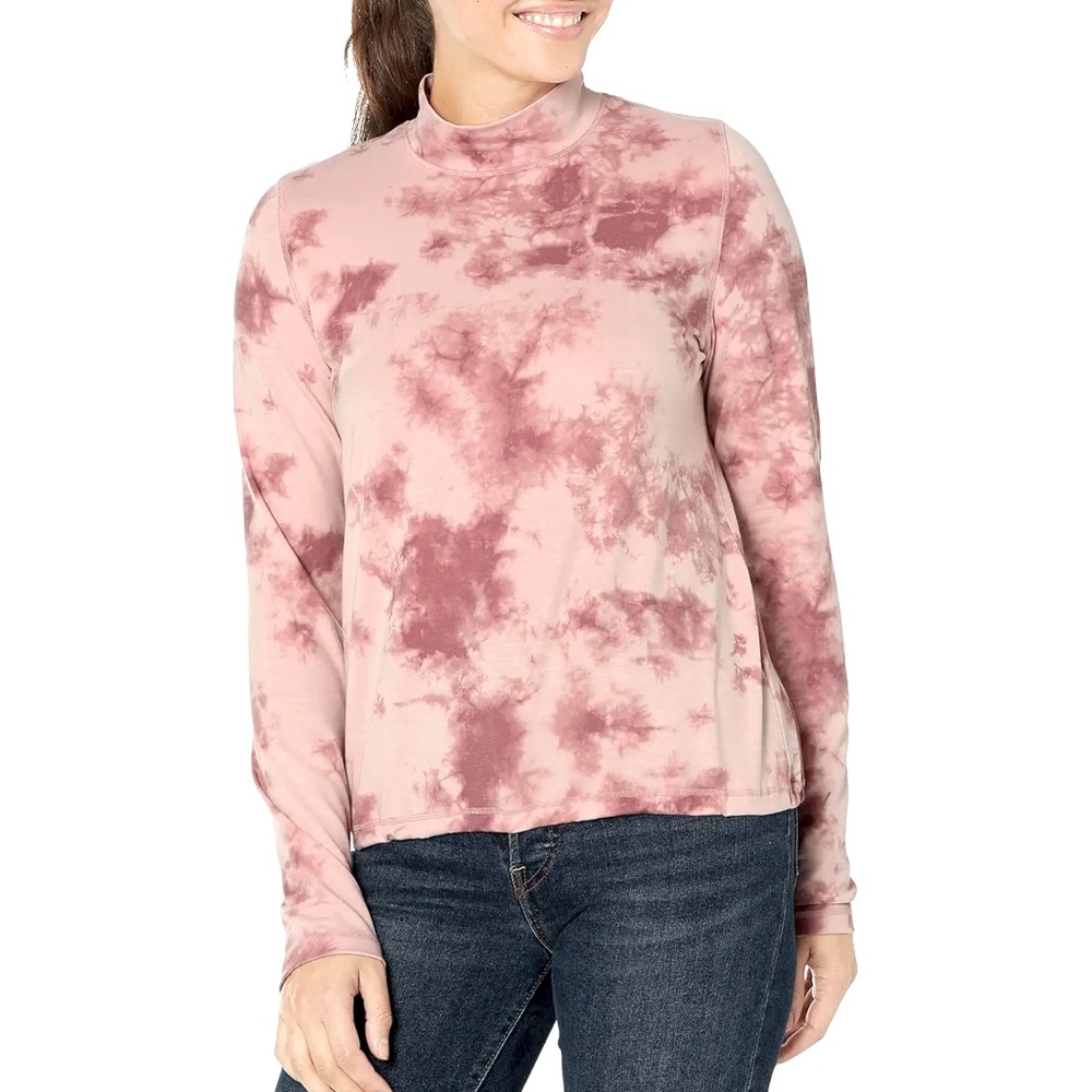 INDYEVA Baris Mock Tie Dye Long Sleeve Shirt New - Picture 2 of 10